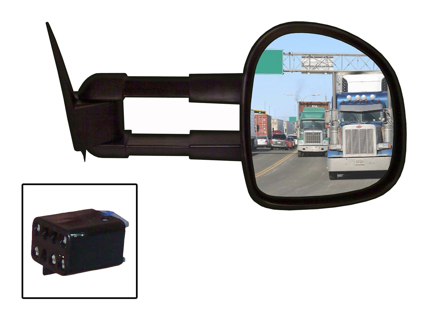 Magna Extendable Replacement Mirror Passenger Side Chevrolet/GMC