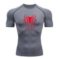 thumbnail image 1 of New Compression Shirt Men Fitness Gym Super Hero Sport Running T-Shirt Rashgard Tops Tee Quick Dry Short Sleeve T-Shirt For Men, 1 of 6