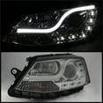 thumbnail image 3 of Spyder Volkswagen Jetta 11-14 Projector Headlights - Halogen Model Only ( Not Compatible With Xenon/HID Model )/Only fits sedan models Light Tube DRL, 3 of 3