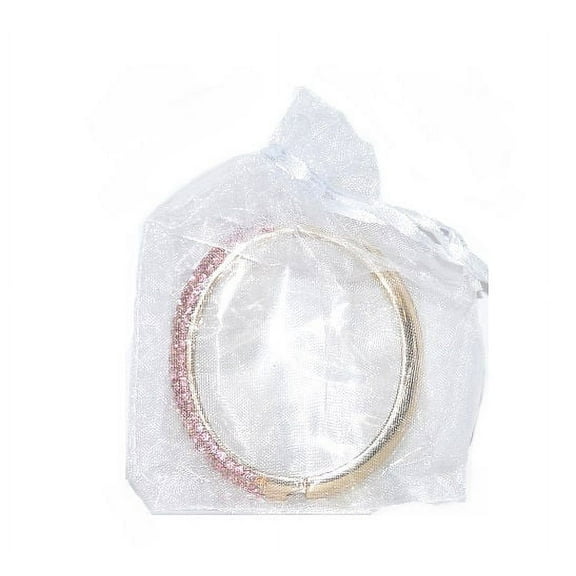 Lot of 92 Pieces Women's Crystal Birthstone Bangle Bracelet - October