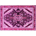 thumbnail image 1 of Ahgly Company Indoor Rectangle Persian Pink Traditional Area Rugs, 8' x 10', 1 of 4