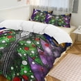thumbnail image 2 of The Nightmare Before Christmas Practical Zip Function Smooth Bedding Surface Soft Layer Duvet Cover Sets for Rest Night, 2 of 5