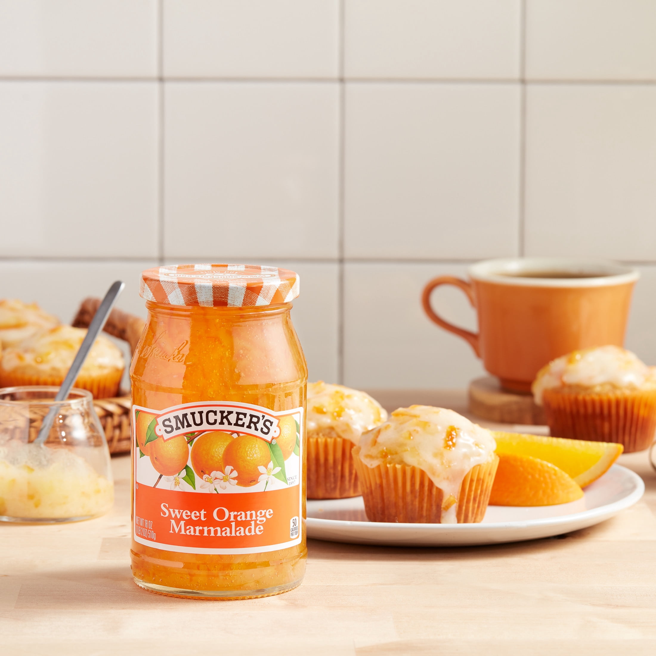 (3 pack) Smucker's Sweet Orange Marmalade, 18 oz