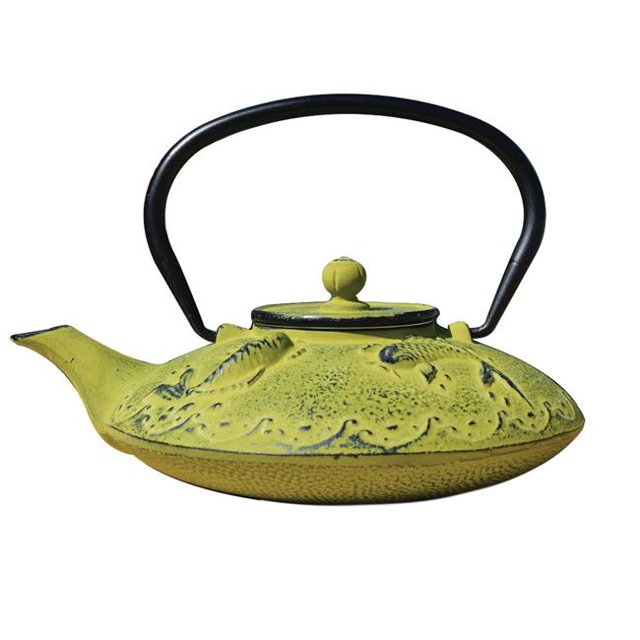Théière Ogon Koi 25 oz - Vert Mousse, Fonte
