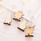 thumbnail image 4 of 4 portatarjetas navideñas, porta mensajes, regalo de madera, foto, regalo, adornos navideños, porta notas, 16,3*8cm, 4 of 5