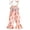 Light Pink, variant on MEZZALL Kids Girls Bunny Jumpsuit Carrot Spaghetti Strap Sleeveless Embroidered Easter Summer Flare Leg Romper Adorable Onesie