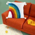 thumbnail image 3 of Cómoda funda de almohada tejida copetuda con de cojín Cremallera Funda de almohada nórdica con para sa de estar Sofá Baoblaze Funda de almohada de tiro, 3 of 8