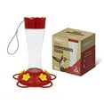 thumbnail image 1 of MEKKAPRO Outdoor Hummingbird Feeder Made from Glass Hanging 5 Nectar Feeding Stations Bright Red, 1 of 8