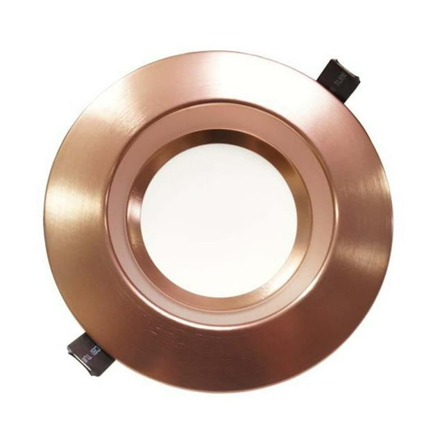 Nicor Lighting CLR6-1015-UNV-30K-AC 6 in. Aged Copper Recessed High-Output LED Downlight - 3000K