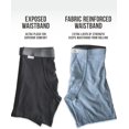 thumbnail image 5 of Fruit of the Loom Men's Crafted Comfort Stretch Boxer Briefs, Regular Leg-Assorted, Large, 5 of 6