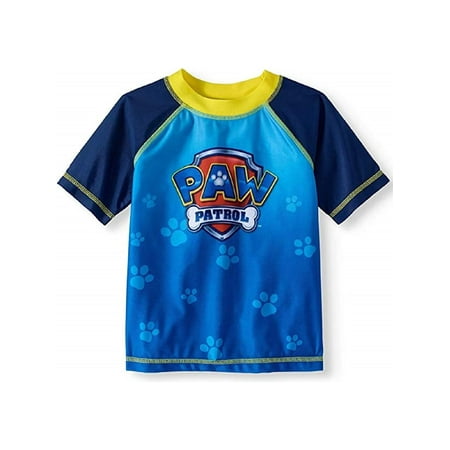 

Paw Patrol Boys Badge Logo Rash Guard (Toddler Boys)