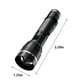 thumbnail image 3 of Fiudx Linterna Telescópica, Led de Alta Luminosidad, Recargable con Zoom, Resistente Al Agua Ipx45, Iluminación de Emergencia, Ideal para Actividades Al Aire Libre, Tamaño Compacto, Incluye Cable de, 3 of 6