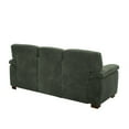 thumbnail image 3 of Living Room Sofas, Vintage Three‑Seat Sofa, Antique Green Comfortable Sofas,Corduroy Modern Sofas, Furniture, Primary Living Space, Sofas Vintage Three‑Seat Sofa, 3 of 6