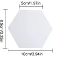 thumbnail image 2 of 24 pz Adhesivo De Pared Decorativo 3d HappyWare Acabado Espejo Plata 100148, 2 of 5