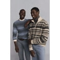 thumbnail image 6 of George Men's and Big Men's Fair Isle Quarter Zip Sweater with Long Sleeves, Midweight, Sizes XS-3XL, 6 of 6
