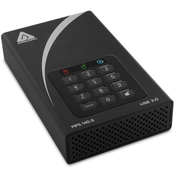 Apricorn 8TB Aegis Padlock DT FIPS - USB 3.0 Desktop Drive