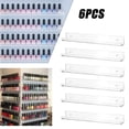 thumbnail image 4 of Organizador De Esmaltes De Uñas Acrílico Transparente Esmalte De Uñas Estante De Pared Soporte De Uñas Almacenamiento De Maquillaje Para Esmaltes De Uñas Lápices Labiales Aceite Esencial 6 Uds Sweethay HA038362-00, 4 of 6