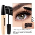thumbnail image 5 of Mascara Waterproof Sweatproof Smudgeproof Voluminous Natural Curl Lengthening Thick Lashes Long Lasting Makeup 10ml, 5 of 9