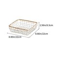 thumbnail image 3 of Woven Basket Snack Storage, Sturdy Material, Large Capacity, Modern Design, For Kitchen/Office, Versatile Organizer, Fruit Bread Holder, Natural Fiber, Space-Saving, Home Essentials\ SOPABCP, 3 of 7