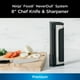 thumbnail image 2 of Juego de cuchillos Ninja Foodi NeverDull System, cuchillo de chef y afilador, 2 of 8