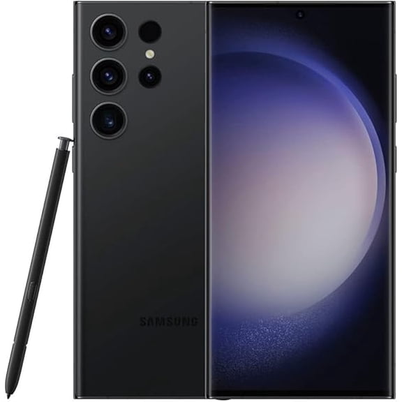 Restored Samsung Galaxy S23 Ultra 5G SM-S918U1 256GB Black (US Model) - Factory Unlocked Cell Phone