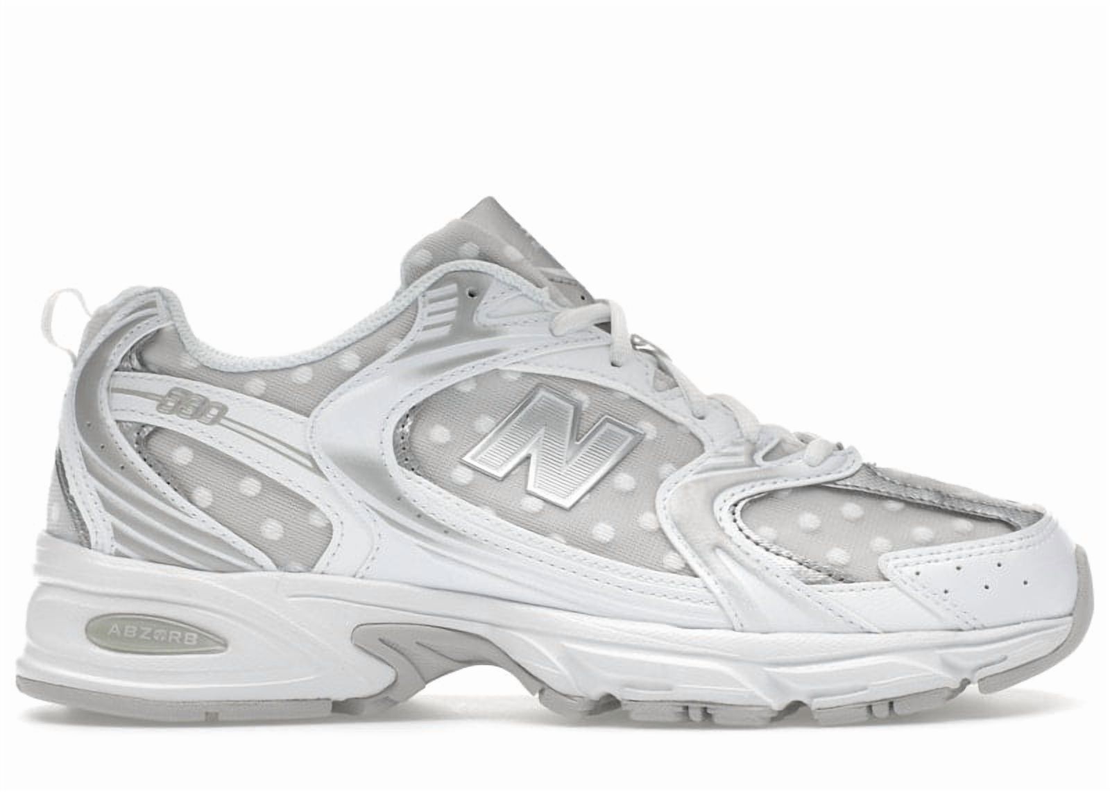 New Balance Men's 530 Silver Metallic Polka Dots Shoes, from StockX