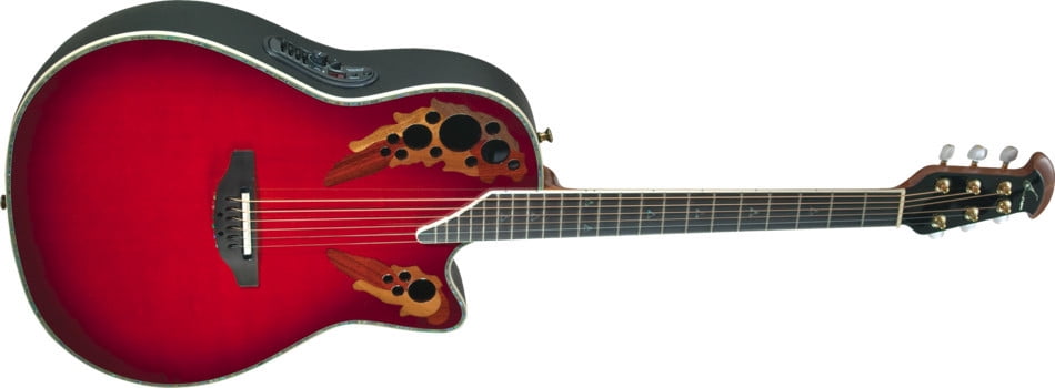 ギター OVATION CUSTOM ELITE model C2078AX KOREA Ovation Custom Elite C2078 AX Deep Contour Acoustic-Electric