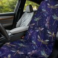 thumbnail image 4 of XYZCANDO Dragonfly Pattern Washable Car Seat Cover Towel, Soft Sweatproof Stain Resistant Towel Cover for Trucks Cars SUVs, 4 of 9