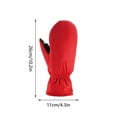 thumbnail image 5 of USB Heated Gloves for Men & Women, 10.2x4.3in Winter Thermal Gloves, Touchscreen Function, Windproof Cold Weather Heated Gloves for Skiing, Riding, and Outdoor Work (Gray), 5 of 6