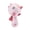 Pink, variant on PrimeGo Cat Treat Dispenser Toy Fun Bird-Shaped Interactive Slow Feeder Cat Teaser Light for Indoor Cats And Dogs Training Feeding