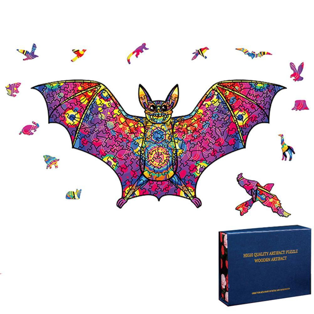 Wooden Jigsaw Puzzles Unique Irregular Shape Jigsaw Pieces Animal