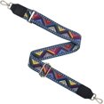 thumbnail image 5 of GFDYREE Grand Sangle de Sac à Main et Sac à Bandoulière Jacquard Tissé Style Guitare Multicolore Sangle de Remplacement Toile Sangle de Sac Bandoulière Réglable, 5 of 5