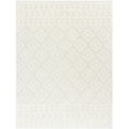 thumbnail image 3 of Hauteloom Tilos Moroccan Farmhouse Living Room Bedroom Nursery Shag Area Rug - Shaggy Carpet - Trellis Pattern - High Plush Pile - Cream, Pink, Beige - 7'10" x 10', 3 of 20