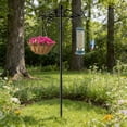 thumbnail image 5 of NWOKYZGH Shepherds Hooks for Outdoor, Heavy Duty Adjustable Bird Feeder Pole Garden Decor Shepherds Hook for Hanging Bird Feeder, Plant Baskets, Hummingbird Feeder for Outside, 5 of 7