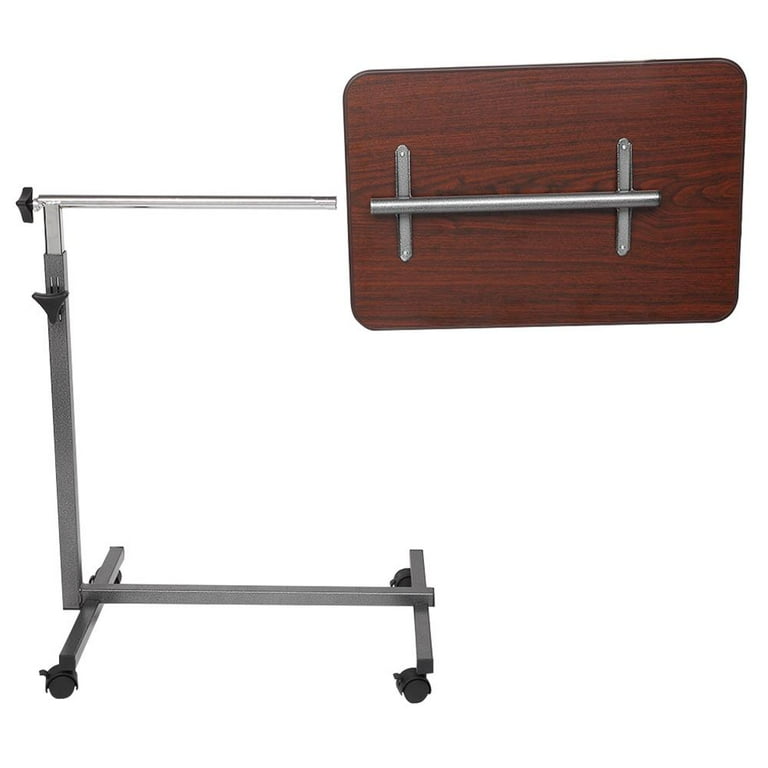 UBesGoo Adjustable Height Overbed Table with Lockable Wheels