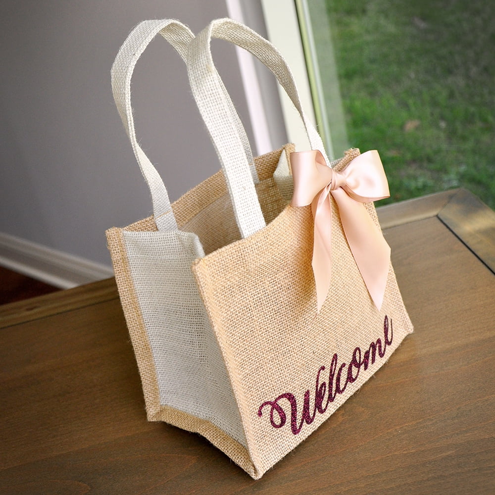 SATYAM KRAFT Medium Transparent PVC Plastic Bag Goodie Bags With Handl —  satyamkraft