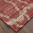 thumbnail image 2 of Feizy Lilliana Transitional Geometric, Red/Tan, 9'6" x 13'6" Area Rug Handmade Reversible Bohemian & Eclectic Ikat Floor Rug for Living room Bedroom, 2 of 8