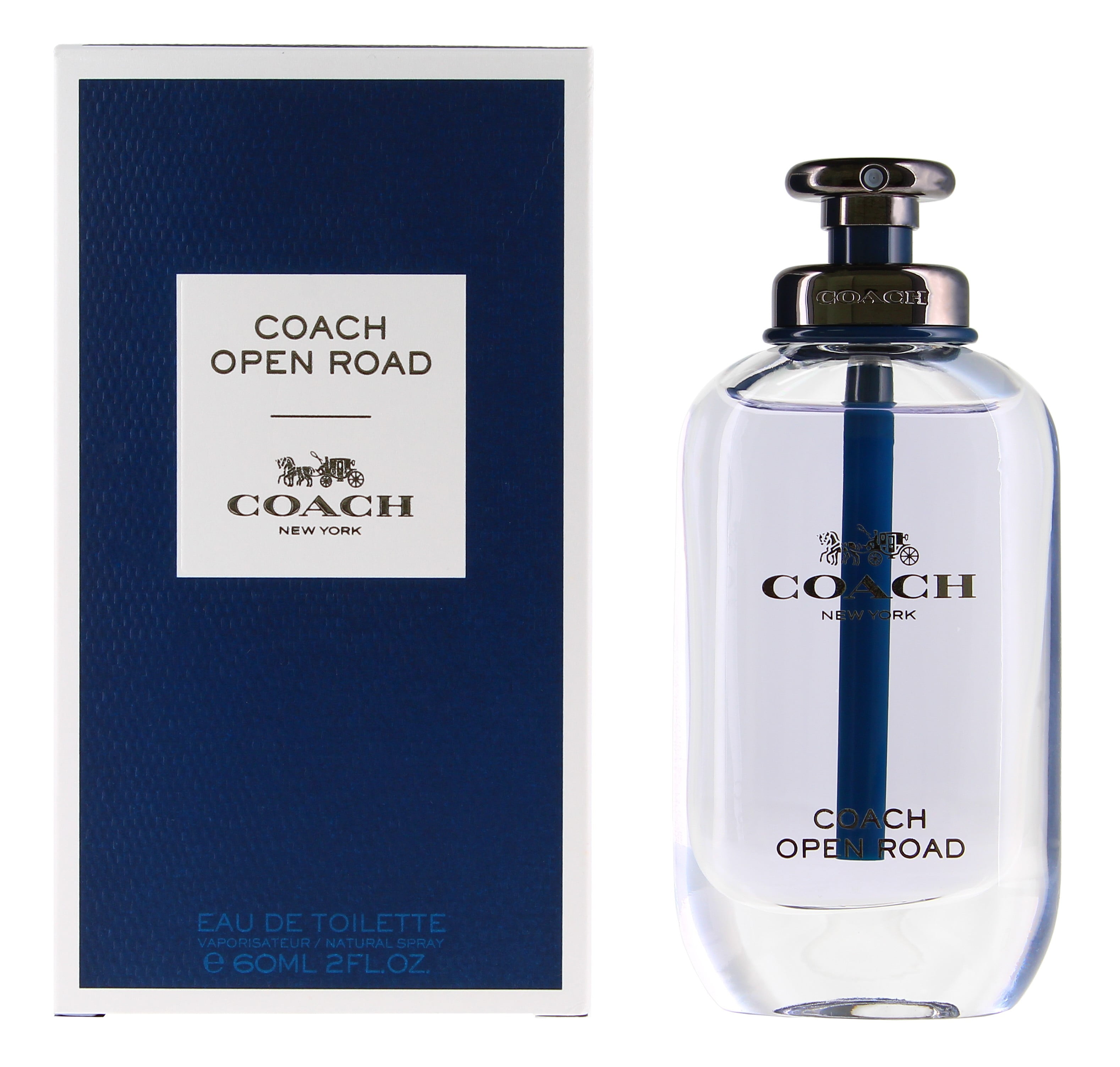 Coach Open Road Eau De Toilette, Cologne for Men, 2.0 Oz