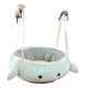 thumbnail image 5 of Hamaca colgante para gatos, cama colgante suave para mascotas, para jugar en interiores y exteriores Dinosaurio Grande Yinane Cama para gatos, 5 of 8