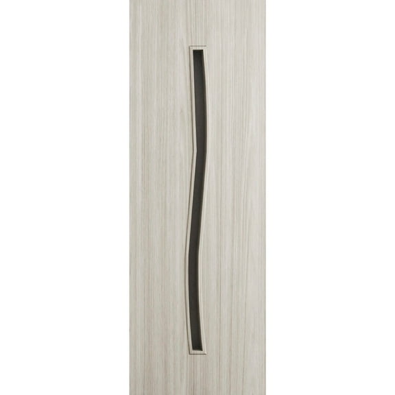 Hidden Barn - LUNO 2003 Oak Franko - Wood Veneer Doors - Magic Concealed Sliding Set - 36" x 80"