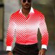 thumbnail image 1 of Camisetas de hombre modernas y geniales con gafas de sol, elementos para exteriores rojos junto al mar, novedosos, suaves y cómodos, talla europea, 1 of 6