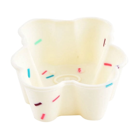 Btomtd Silicone Baking Molds, 3", Non-Stick Reusable, Steaming Dessert Molds for Muffins Cupcakes Bread Cake Jelly Pudding, Oven Microwave Dishwasher Safe, Bear