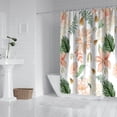 thumbnail image 2 of Pioneer Flower Floral Print Pattern Shower Curtain 72"x72" ,Bathroom Decorative Shower Curtains Set with 12 Hooks,Modern Waterproof Washable Shower Curtain, 2 of 6