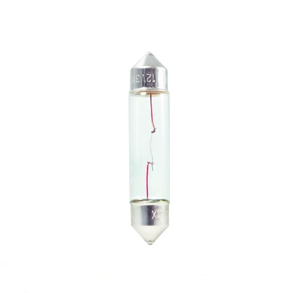 5W T3 1/4 Xenon Clear Festoon 12V Lightbulb