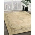 thumbnail image 3 of Ahgly Company Machine Washable Indoor Rectangle Traditional Brown Gold Area Rugs, 5' x 7', 3 of 7