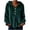Green, variant on Velour Hoodie for Women V Neck Button Down Drawstring Hood Long Sleeve Ruched Cuffs Asymmetrical Hem Soft Stretch Pullover Top for Daily Wear