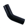 thumbnail image 4 of LUXERAD Silicone 45 Degree elbow Hose ,ID 11mm,Length 4"(102mm),4-Ply (5.4mm) Reinforced Turbo/Intercooler/Intake Piping Coupler Industrial Hydraulic Hoses Black, 4 of 5