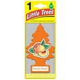 thumbnail image 3 of LITTLE TREES Car Air Freshener, Hanging Paper Tree for Home or Car, Peachy Peach- 2 Pack, 3 of 4