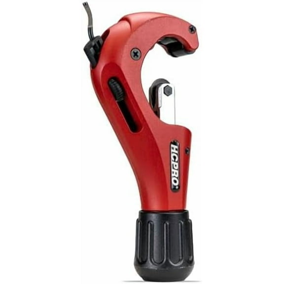 HCPRO Copper Pipe Cutter 1/8" to 1-3/4" – Tubing Cutter for HVAC & Plumbing – Stainless Steel Pipe Cutter – Tube Cutter for EMT, PVC & Copper – Professional Copper Tubing Cutter Tool with Extra Wheel