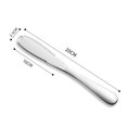 thumbnail image 2 of Inteprter Cuchillo de mantequilla Cortador de mantequilla de queso de acero inoxidable con agujero Crema batida Cuchillo de pan Utensilios de cocina Cocina y Comedor Inteprter HA017522-00, 2 of 6